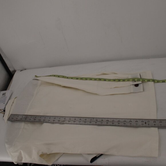 NWT Uskees workshirt Mens small button front work shirt cream organic cotton - Picture 15 of 16